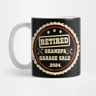 Retired grandpa in the garage sale 2024 edition Mug